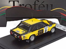 FIAT - 131 ABARTH N 6 RALLY OMLOOP VAN VLAANDEREN 1979 MARS DUEZ - EDDY NYS - YELLOW BLACK