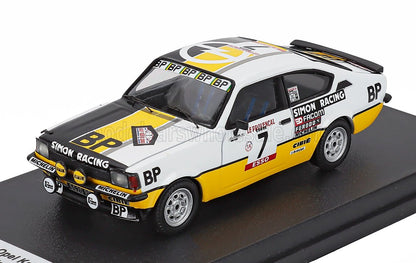 OPEL - KADETT GT/E (night version) N 7 RALLY TOUR DE CORSE 1979 JEAN LOUIS CLARR - JEAN FRANCOIS FAUCHILLE - WHITE YELLOW BLACK