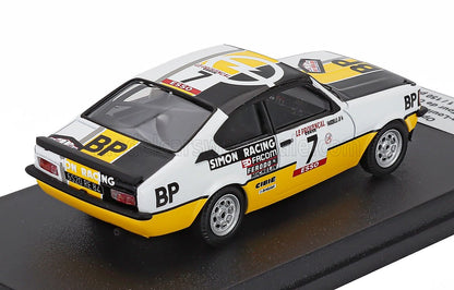 OPEL - KADETT GT/E (night version) N 7 RALLY TOUR DE CORSE 1979 JEAN LOUIS CLARR - JEAN FRANCOIS FAUCHILLE - WHITE YELLOW BLACK