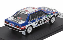 AUDI - 80 QUATTRO (night version) N 24 RALLY PORTUGAL 1984 MANUEL MELLO BREYNER - MIGUEL VILLAR - WHITE BLUE