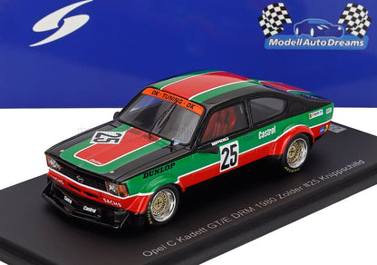 OPEL - KADETT C GT/E N 25 DRM ZOLDER 1980 KNIPPSCHILD - GREEN BLACK ORANGE