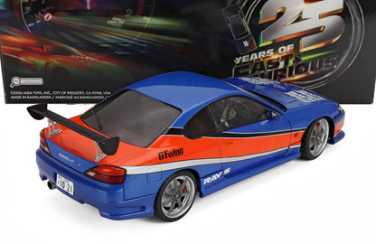 NISSAN - HAN'S SILVIA (S15) SPEC-S MONA LISA 1999 - FAST & FURIOUS III TOKYO DRIFT - BLUE ORANGE