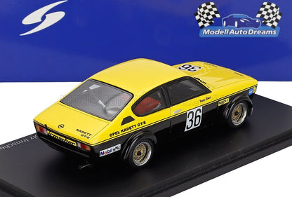 OPEL - KADETT C COUPE GT/E N 36 DRM 1976 WALTER ROHRL - YELLOW BLACK