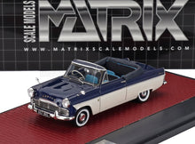 FORD ENGLAND - ZODIAC MKII 206E CABRIOLET OPEN 1958 - BLUE WHITE