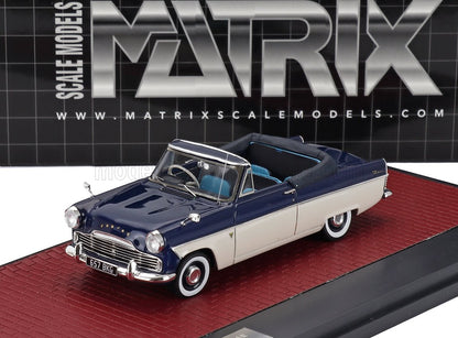 FORD ENGLAND - ZODIAC MKII 206E CABRIOLET OPEN 1958 - BLUE WHITE
