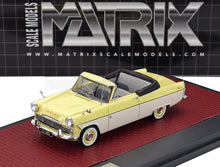 FORD ENGLAND - ZODIAC MKII 206E CABRIOLET OPEN 1958 - YELLOW WHITE