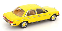 MERCEDES BENZ - E-CLASS 230E (W123) 1975 - YELLOW Scale model car on Vroomi
