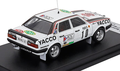AUDI - 80 QUATTRO (night version) N 10 RALLY MONTECARLO 1984 BERNARD DARNICHE - ALAIN MAHE - WHITE