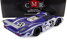 PORSCHE - 917LH 4.5L TEAM MARTINI RACING INTERNATIONAL N 3 PRACTICE 24h LE MANS 1970 GERARD LARROUSSE - WILLI KAUHSEN - WHITE PURPLE