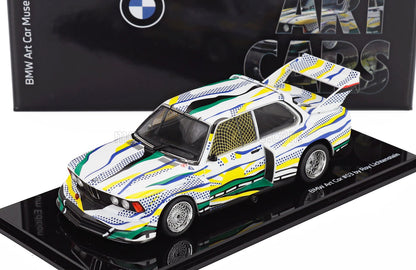 BMW - 3-SERIES 320i Gr.5 1977 - ART CAR ROY LICHTENSTEIN - WHITE YELLOW GREEN