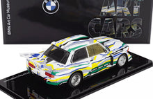 BMW 3-Series 320i Gr.5 Art Car Roy Lichtenstein 1977 Wit Geel Groen Norev 1:43