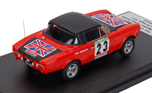 FIAT - 124 SPORT SPIDER 1600 (night version) N 23 RALLY PORTUGAL 1977 SANTINHO MENDES - SANTOS FERREIRA - RED BLACK