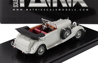 MERCEDES-BENZ - 500K CABRIOLET C (W29) DÉCAPOTABLE 1934 - GRIS CLAIR