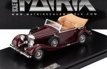 MERCEDES BENZ - 500K CABRIOLET C (W29) OPEN 1934 - BORDEAUX
