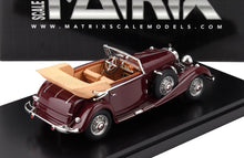MERCEDES BENZ - 500K CABRIOLET C (W29) OPEN 1934 - BORDEAUX