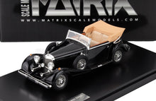 MERCEDES BENZ - 500K CABRIOLET C (W29) OPEN 1934 - BLACK