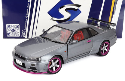 NISSAN - SKYLINE GT-R (BNR34) COUPE 1999 - GREY