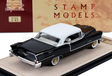 Cadillac Eldorado Seville Prototype 1956 Negro Blanco Stamp Models 1:43