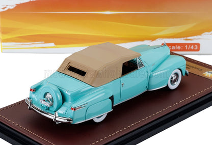 Lincoln Continental Cabriolet Closed 1942 Suwanee Green Beige GLM Models 1:43 scale model - image 2