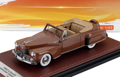Lincoln Continental Cabriolet Open 1942 Chetwyn Beige GLM Models 1:43 scale model