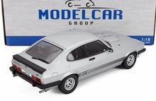 Ford Capri 3.0S argento in scala 1:18 “ modellino ” di Modelcar Group, perfetta per i collezionisti di Vroomi