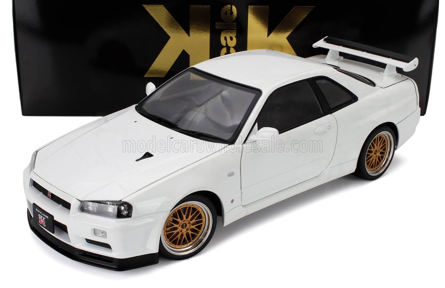 NISSAN | SKYLINE GT-R (R34) V-SPEC II 2001 - CERCHI BBS - BBS RIMS - WHITE