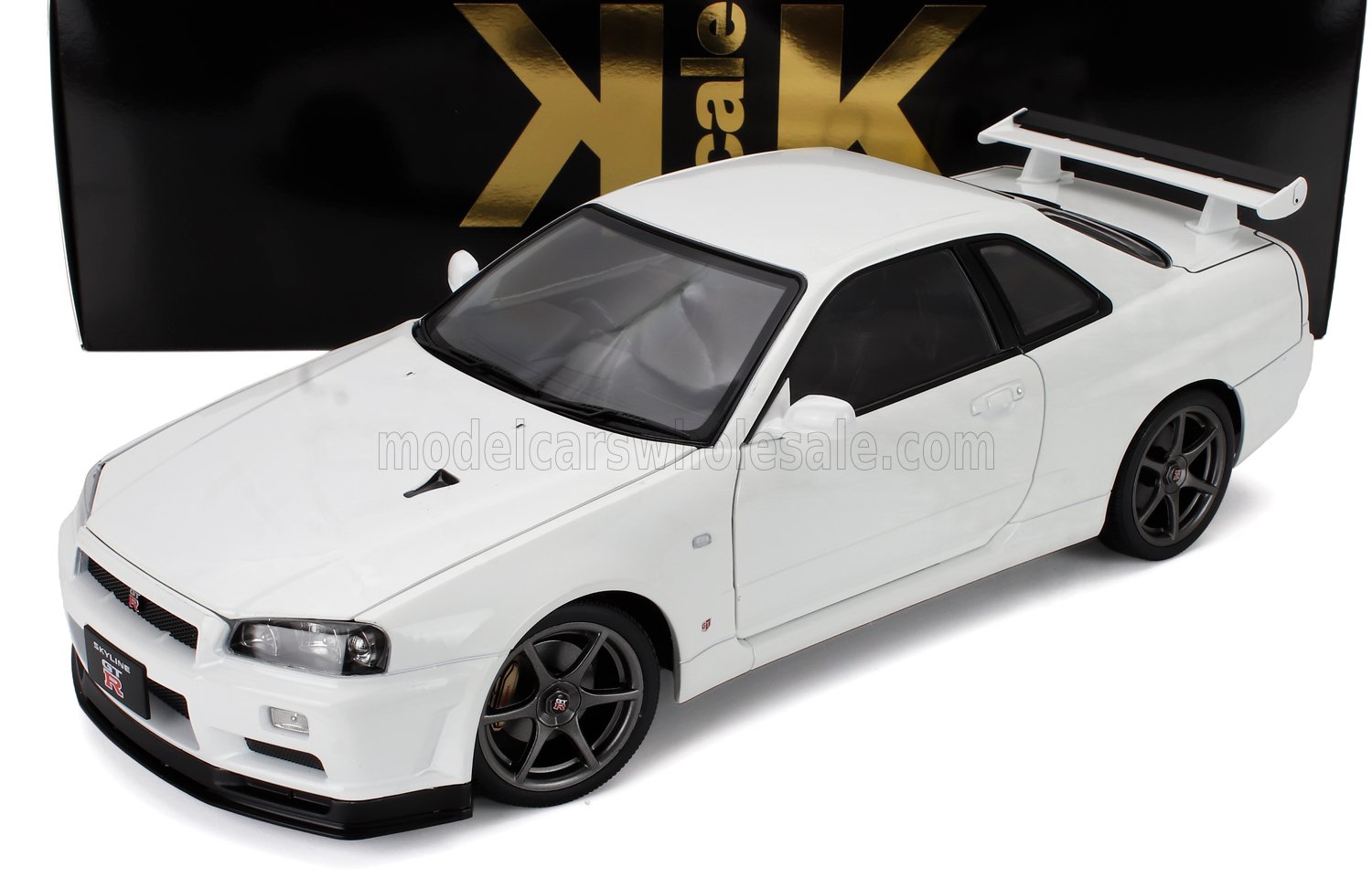 NISSAN | SKYLINE GT-R (R34) V-SPEC II 2001 - CERCHI OEM - OEM RIMS - WHITE