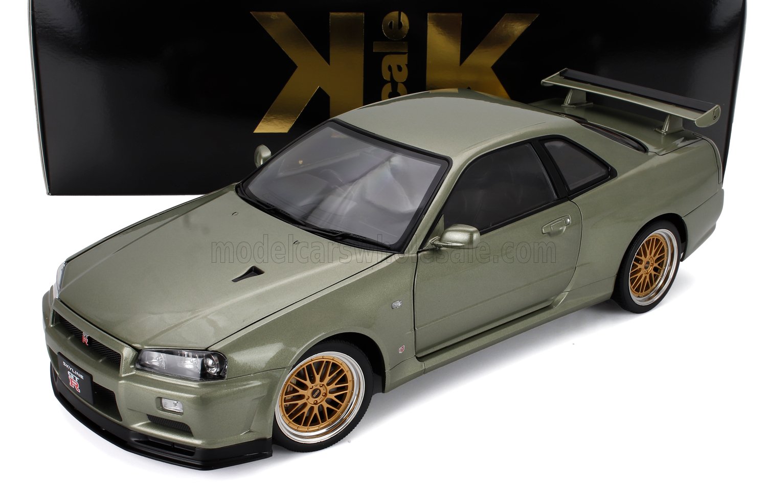 NISSAN | SKYLINE GT-R (R34) V-SPEC NUR 2001 - CERCHI BBS - BBS RIMS - GREEN MET