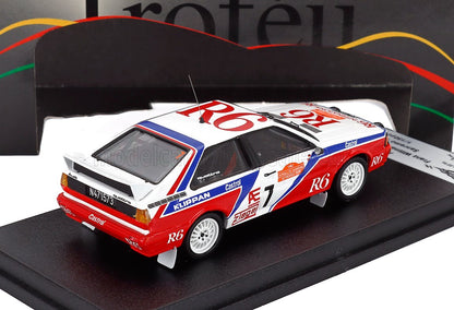 AUDI - QUATTRO (night version) N 7 RALLY SANREMO 1982 FRANZ WITTMANN - PETER DIEKMANN - WHITE RED