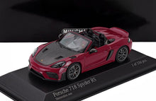 PORSCHE - SPYDER RS PACOTE WEISSACH 2024 - VERMELHO RUBÍ, PRETO
