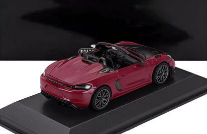 PORSCHE - SPYDER RS PACOTE WEISSACH 2024 - VERMELHO RUBÍ, PRETO