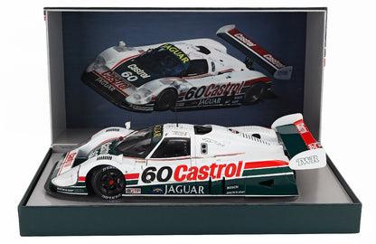 JAGUAR - XJR-9 TEAM CASTROL JAGUAR RACING N 60 WINNER 24h DAYTONA 1988 MARTIN BRUNDLE - RAUL BOESEL - JOHN NIELSEN - WHITE GREEN