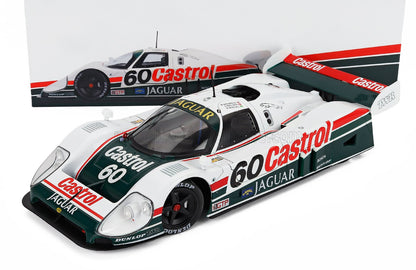 JAGUAR - XJR-9 TEAM CASTROL JAGUAR RACING N 60 WINNER 24h DAYTONA 1988 MARTIN BRUNDLE - RAUL BOESEL - JOHN NIELSEN - WHITE GREEN