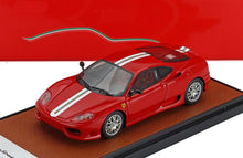 FERRARI - 360 CHALLENGE STRADALE ITALIAN STRIPES 2003 - ROSSO CORSA - ROSSO Vroomi Scale modellini
