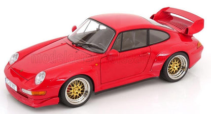 PORSCHE - 911 993 GT2 WITH BBS RIMS 1996 - RED