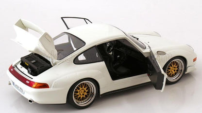 PORSCHE - 911 993 GT2 WITH BBS RIMS 1996 - WHITE