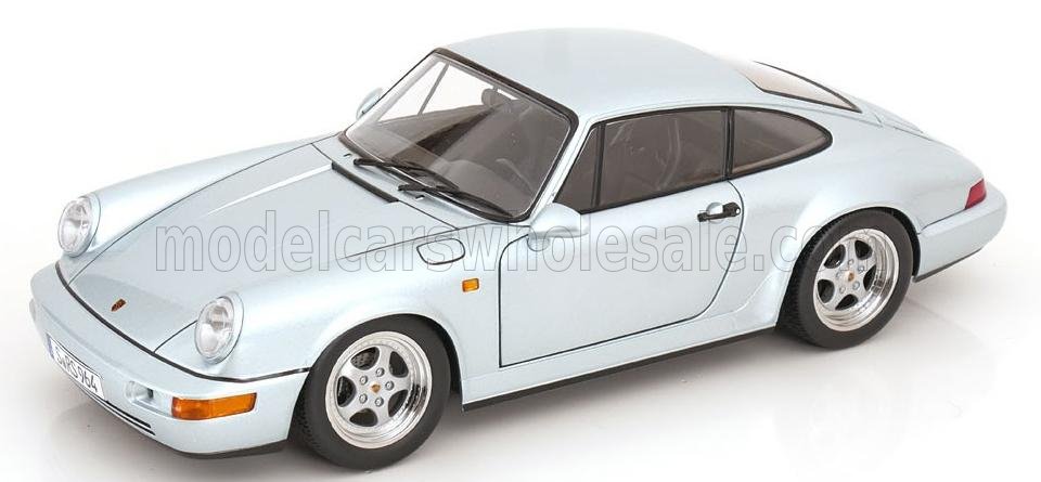 Silver Porsche 911 scale model car from Vroomi, detailed die-cast replica for collectors
