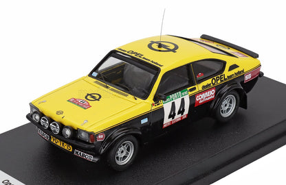 OPEL - KADETT GT/E (night version) N 44 RALLY PORTUGAL 1980 PEQEPE - MANUEL JONET - BLACK YELLOW