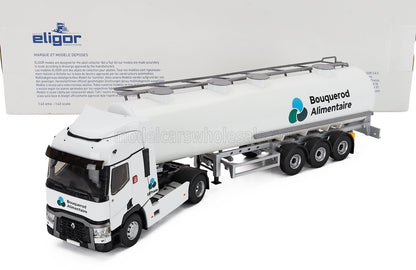 RENAULT - T460 TANKER TRUCK BOUQUEROD TRANSPORTS 2021 - WHITE