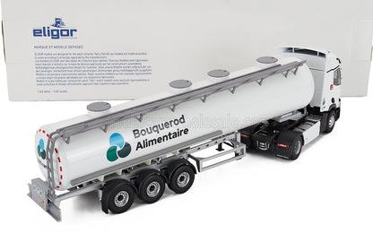 RENAULT - T460 TANKER TRUCK BOUQUEROD TRANSPORTS 2021 - WHITE