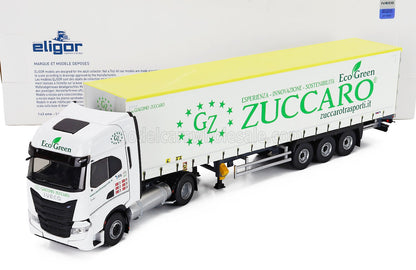 IVECO FIAT - S-WAY NP TRUCK TELONATO ZUCCARO TRANSPORTS 2020 - WHITE