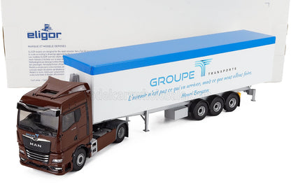 MAN - TGX 18.480 TRUCK CASSONATO RIBALTABILE GROUPE TRANSPORTS 2021 - BORDEAUX WHITE