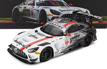 MERCEDES BENZ - AMG GT3 EVO 6.2L V8 TEAM GRUPPEm RACING N 130 24h SPA 2024 FREDERIC VESTI - DANIEL JUNCADELLA - RALF ARON - WHITE BLACK