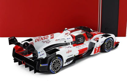 TOYOTA - GR010 3.5L V6 TWIN TURBO HYBRID TEAM GAZOO RACING N 7 24h LE MANS 2023 MIKE CONWAY - KAMUI KOBAYASHI - JOSE MARIA LOPEZ - WHITE RED