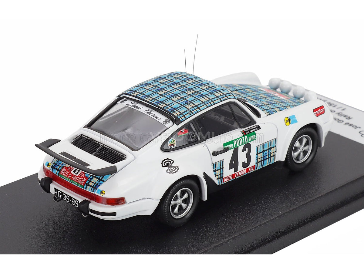 Porsche 911 SC Team Lopes Correia No. 43 Gonçalves Oliveira Rally of Portugal 1979 Trofeu 1:43 scale model - image 2