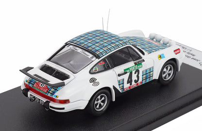 PORSCHE - 911 SC (night version) N 43 RALLY OF PORTUGAL 1979 JOSE GONCALVES - MIGUEL OLIVEIRA - WHITE BLUE