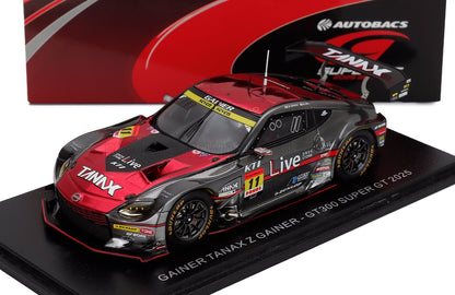 NISSAN - Z FAIRLADY TEAM GAINER ANEST IWATA RACING N 11 GT300 CLASS SUPER GT 2025 RYUICHIRO TOMITA - KAZUKI OKI - GREY RED