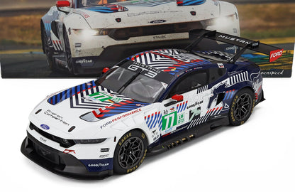 FORD USA - MUSTANG GT3 5.4L V8 TEAM PROTON COMPETITION N 77 24h LE MANS 2025 BEN BARKER - BERNARDO SOUSA - BEN TUCK - WHITE BLACK