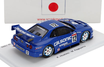 NISSAN - SKYLINE GT-R (R34) 3.0L TWIN TURBO V6 TEAM CALSONIC IMPUL N 12 JGTC GT500 1999 KAZUYOSHI HOSHINO - MASAHYKO KAGEYAMA - BLUETTE