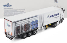 Kouvidis KLS scale model car truck by Vroomi, detailed 1:43 die-cast with visible cargo and branding